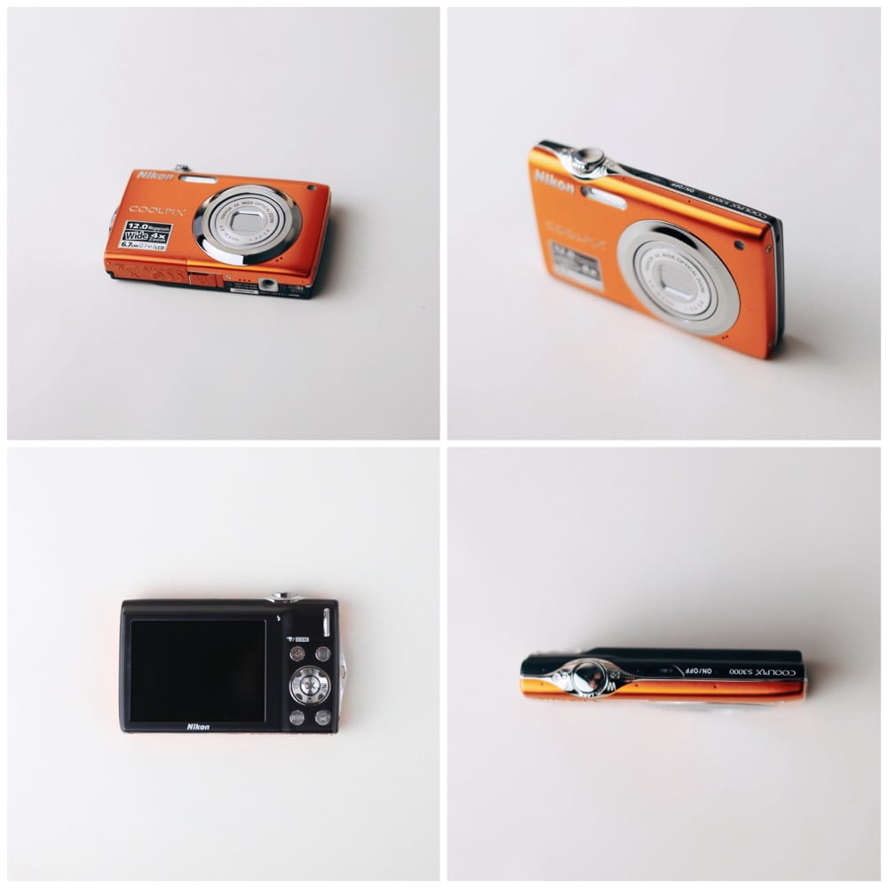 NIKON COOLPIX S3000 ORANGE - fotografia 2